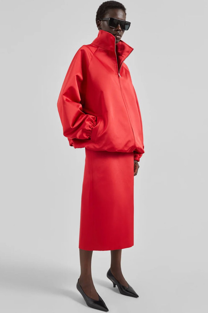 Baxter Satin Track Jacket