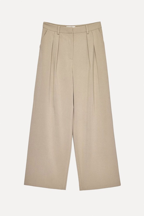 Wide High Waist Suit Pants from na-kd