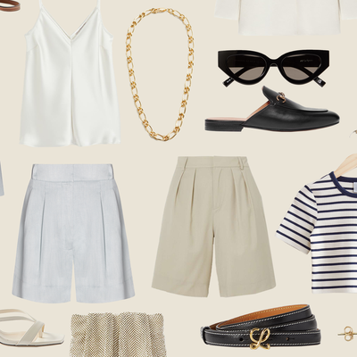 How To Wear Long Tailored Shorts