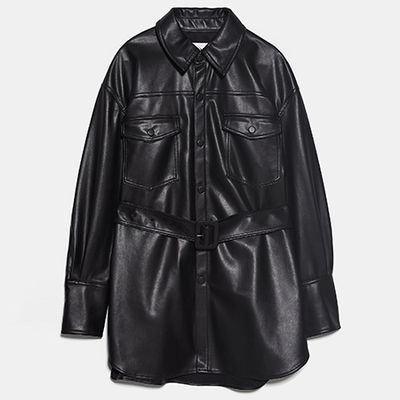 Faux Leather Jacket from Zara