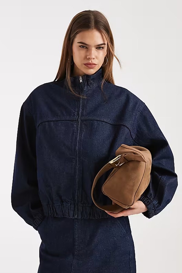 Denim Jacket & Mini Skirt Co-Ord from ASOS DESIGN