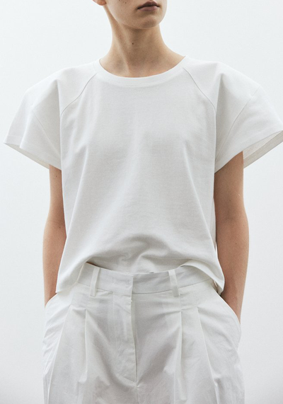 Padded Shoulder Sport Tee