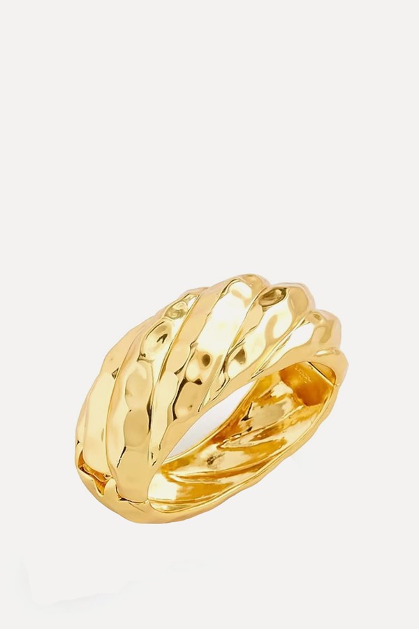 Textured Hinge Cuff Bracelet from J.Crew