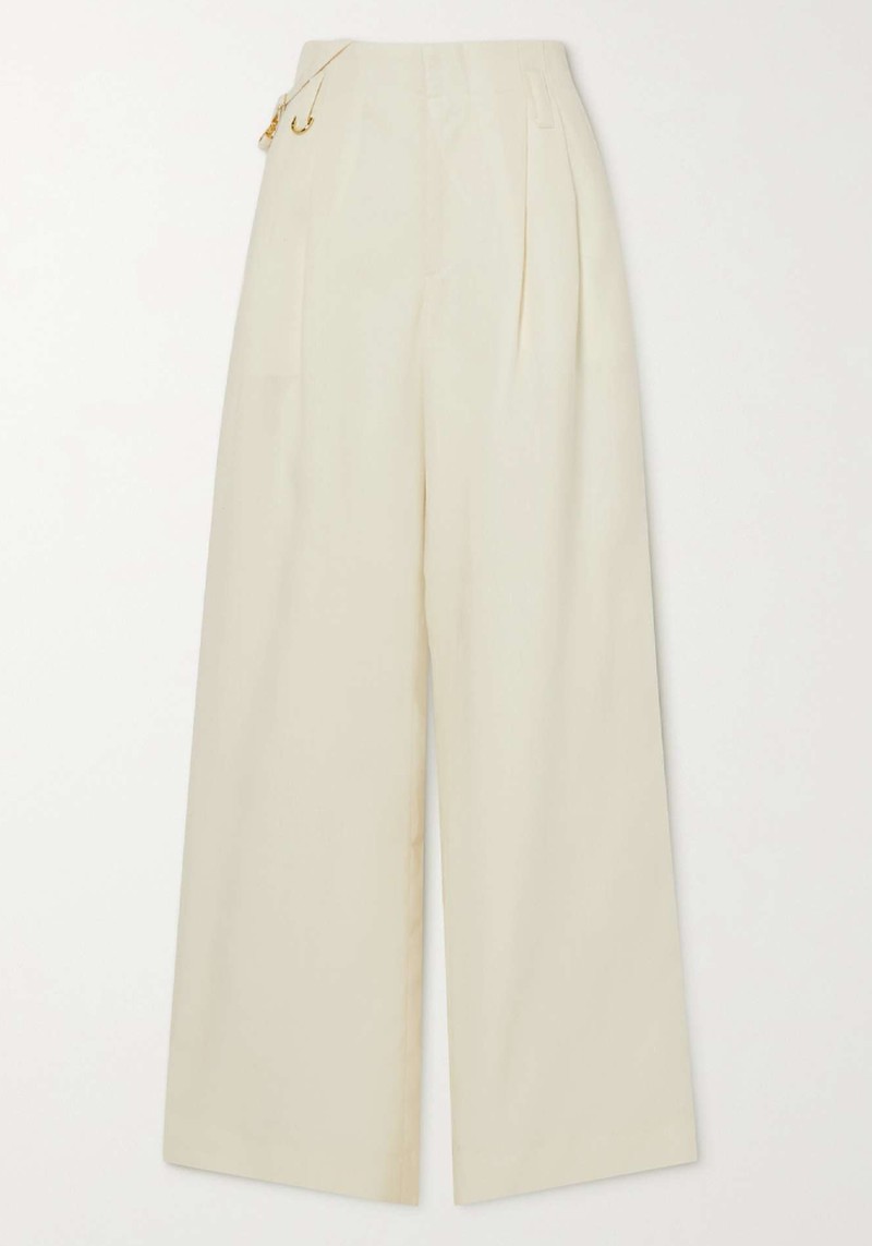 Notte Linen Wide-Leg Pants from Jacquemus