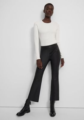 Pull-On Kick Pant In Leather
