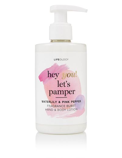 Waterlily & Pink Pepper Hand & Body Lotion, £4 | Lifeology