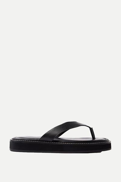 Leather Flip Flop Sandals from Mint Velvet