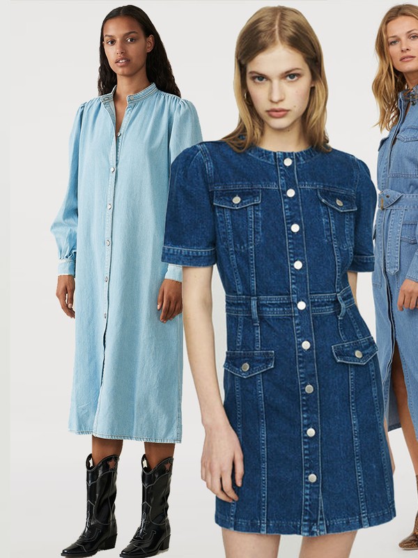 15 Denim Dresses We Love