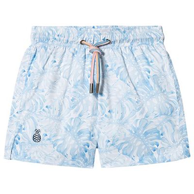 Blue Palm The Nate Swim Shorts from Ia Bon