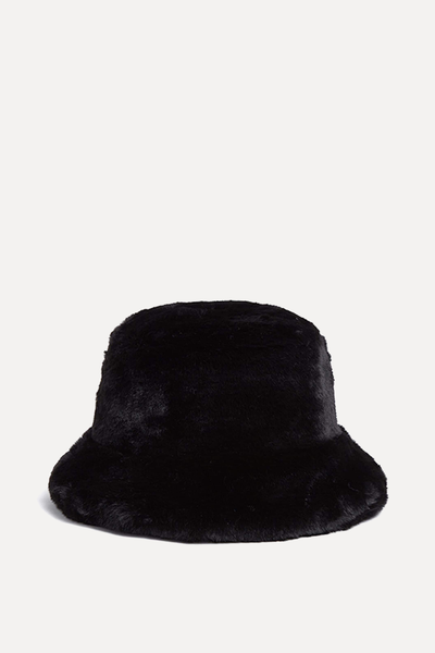 Faux-Fur Bucket Hat from Apparis