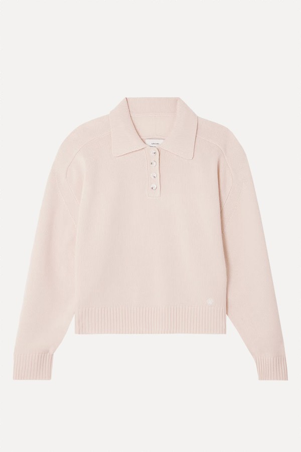 Homere Embroidered Cashmere Sweater from LOULOU DE SAISON