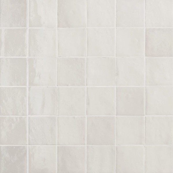 Zellige 2022 White Gloss Ceramic from Mandarin Stone