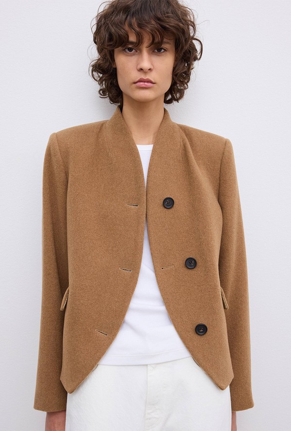 Short Curved Jacket