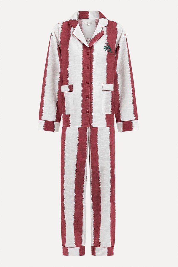 Merry Hangover Stripey Pyjamas from Anna + Nina