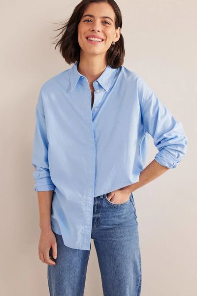 Oversized Cotton Shirt from Boden