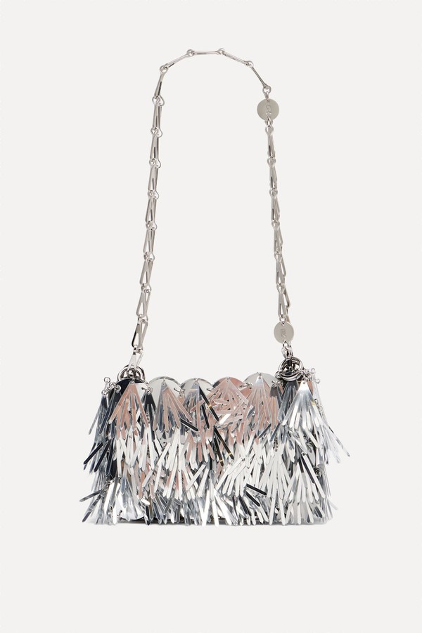 Small Fringed Shoulder Bag from  Rabanne