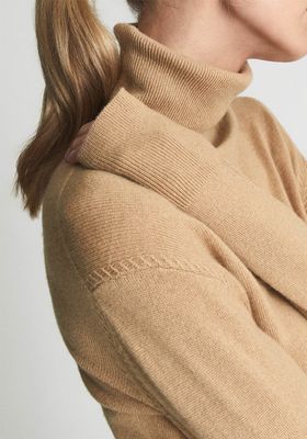 100% Cashmere Roll Neck Jumper from Reiss