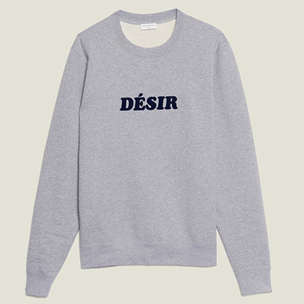 Embroidered Cotton Sweatshirt from Sandro