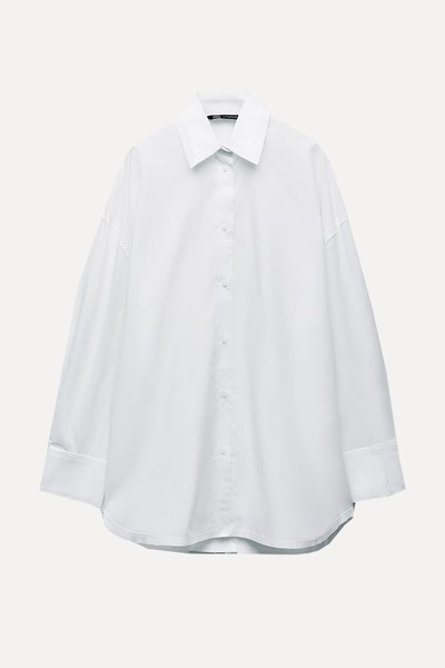 Oversized Poplin Shirt from Zara