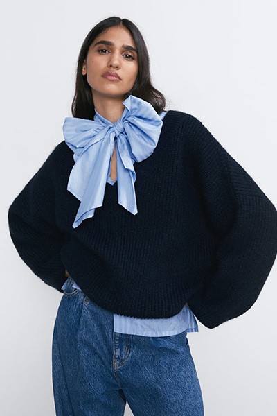 Stretch Wool Sweater