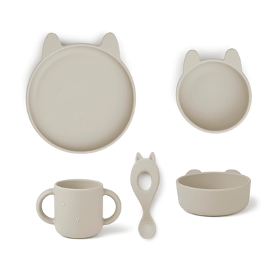 Vivi Silicone Tableware 4 pack from Liewood