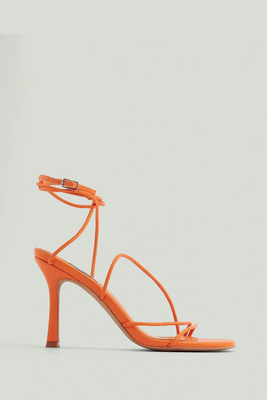Rounded Toe Strappy Heels from Na-kd