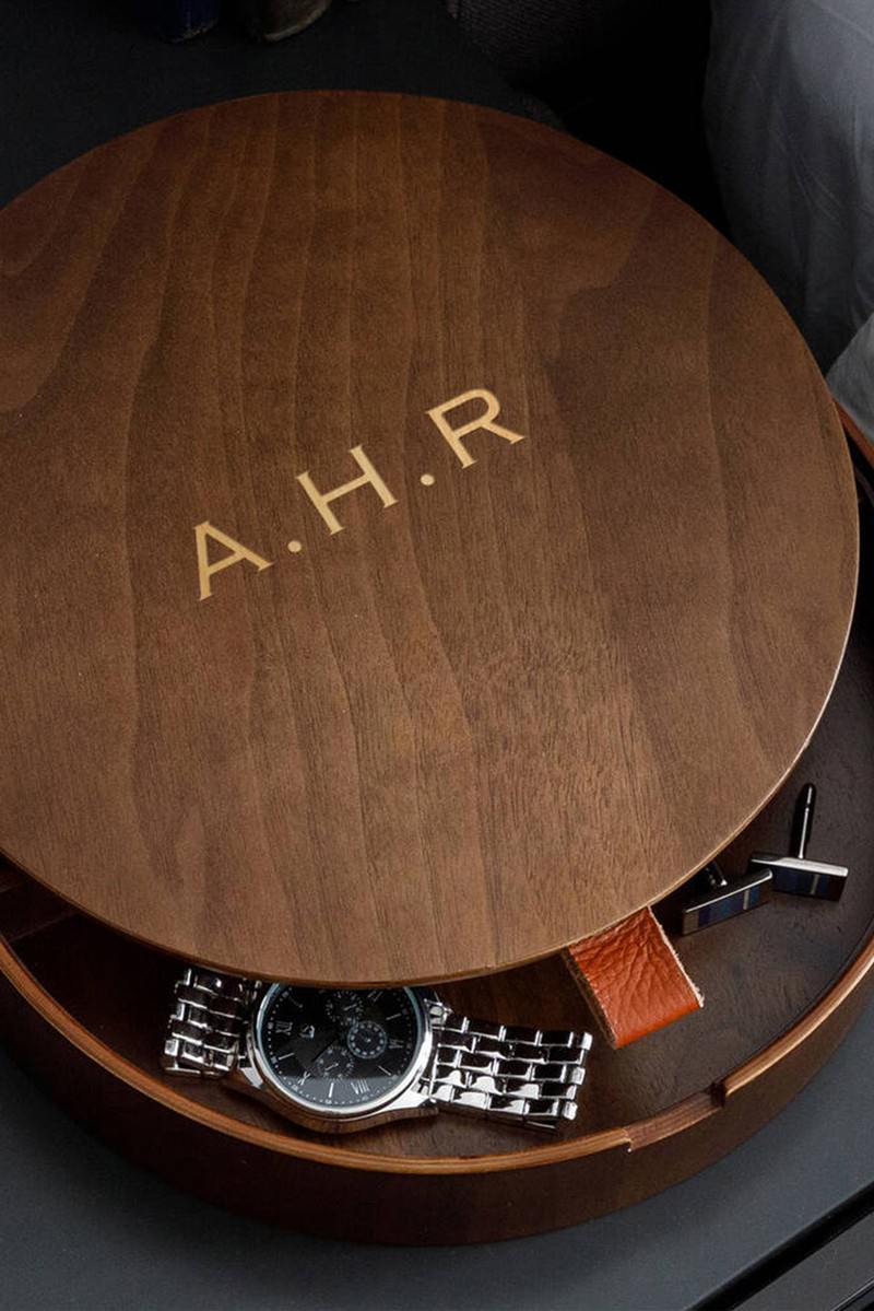 Personalised Initial Jewellery Box from Dust & Things