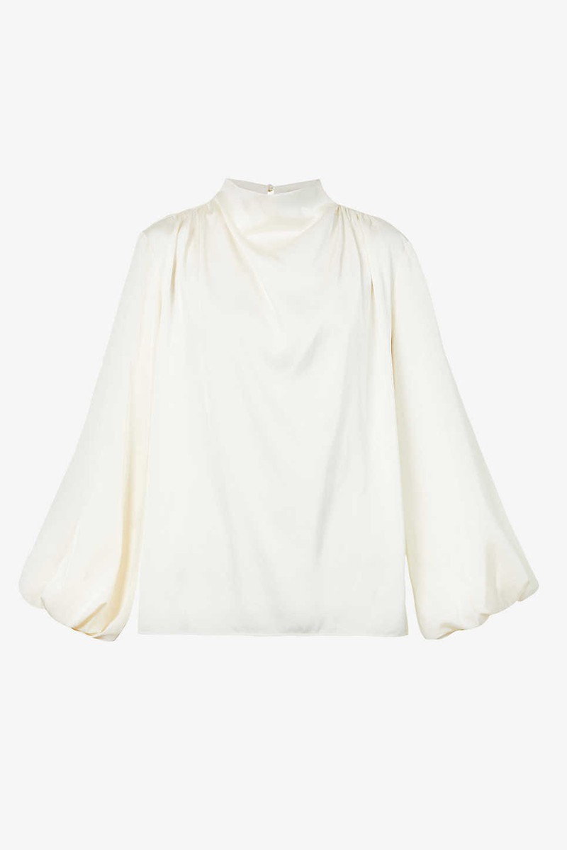 Tate Satin Blouse from Pretty Lavish