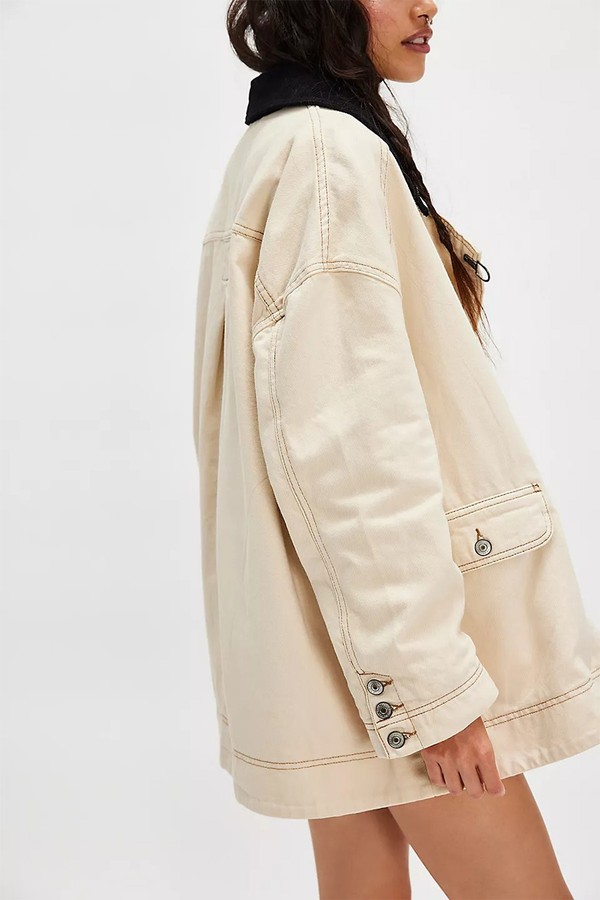 We The Free Denim Barn Coat from Free People