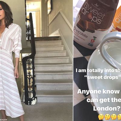 The Calorie-Free Sugar Substitute Victoria Beckham Swears By