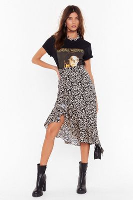 Don't Take It Purr-sonally Leopard Skirt