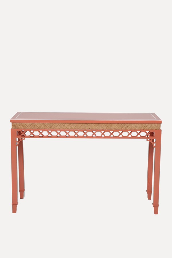 Trellis Fretwork Console Table from Charles Orchard