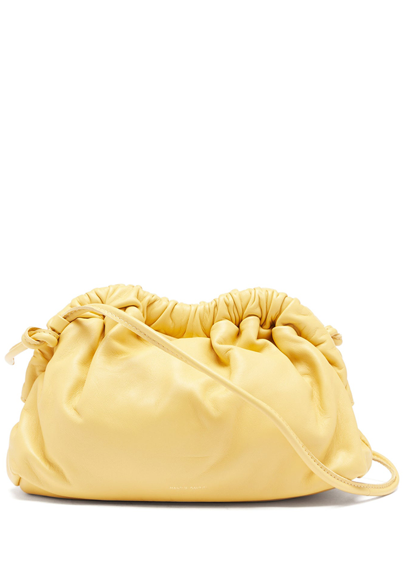Cloud Mini Leather Clutch Bag from Mansur Gavriel