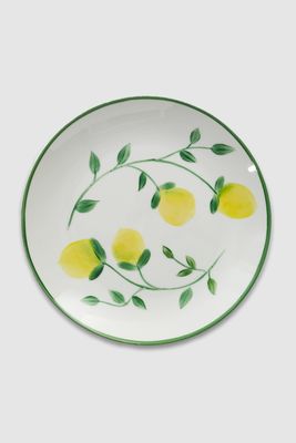 Ischia Lemon Green Dinner Plate from Maison Margaux