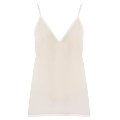 Deep V-Neck Silk Cami Top from Raey