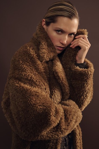 Teddy Coat With Wool 