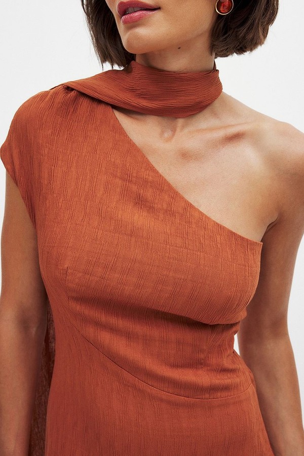 One Shoulder Back Detail Maxi Dress from Michaela Wissén x NA-KD