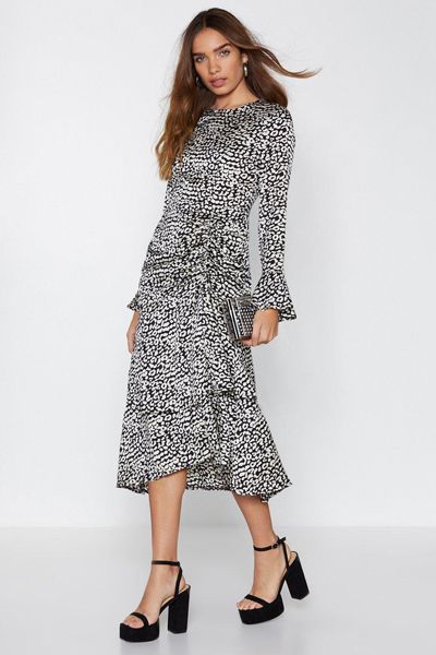 Let’s Get Purr-Sonal Leopard Dress