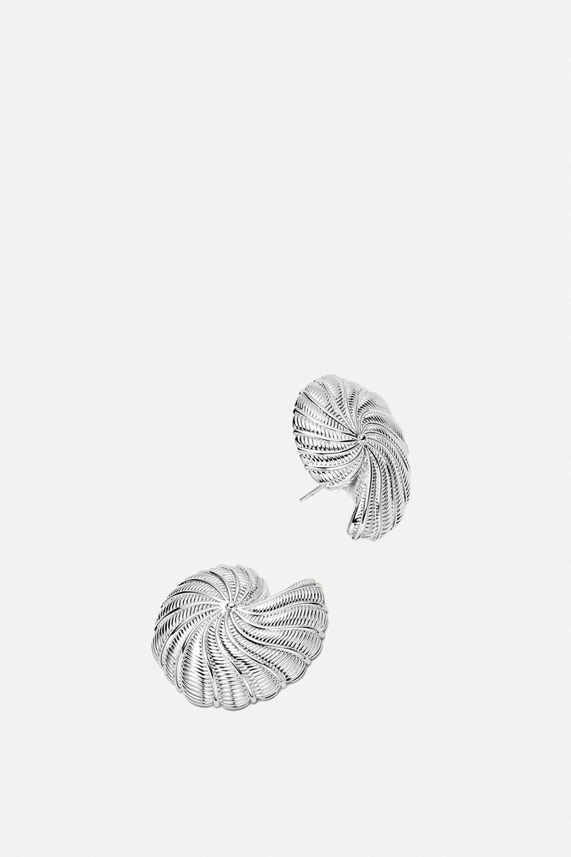 Oversized Shell Stud Earrings from Daisy London x Polly Sayer