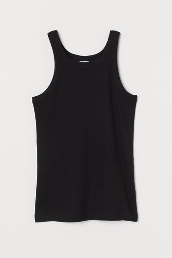 Ribbed Vest Top  from H&M