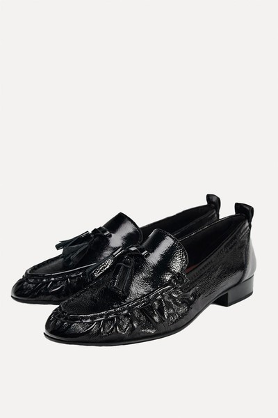 Leather Loafers With Tassels