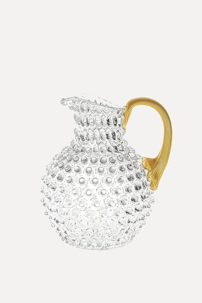 Klimchi Crystal Hobnail Jug from Osski