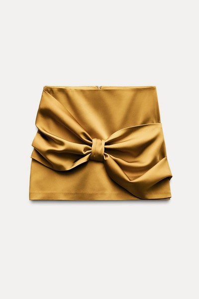 ZW Collection Satin Bow Skirt