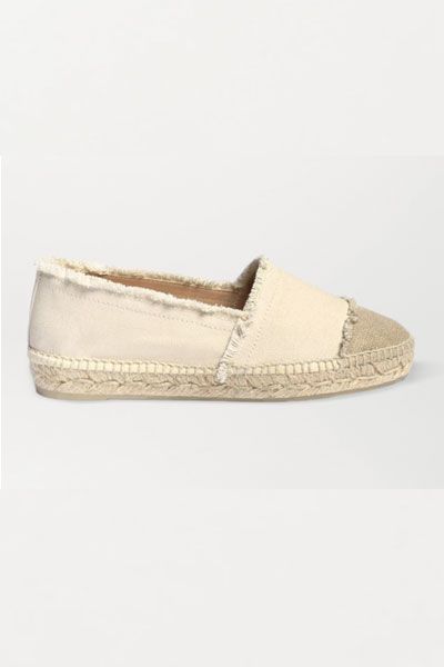 Kampala Frayed Canvas Espadrilles from Castañer