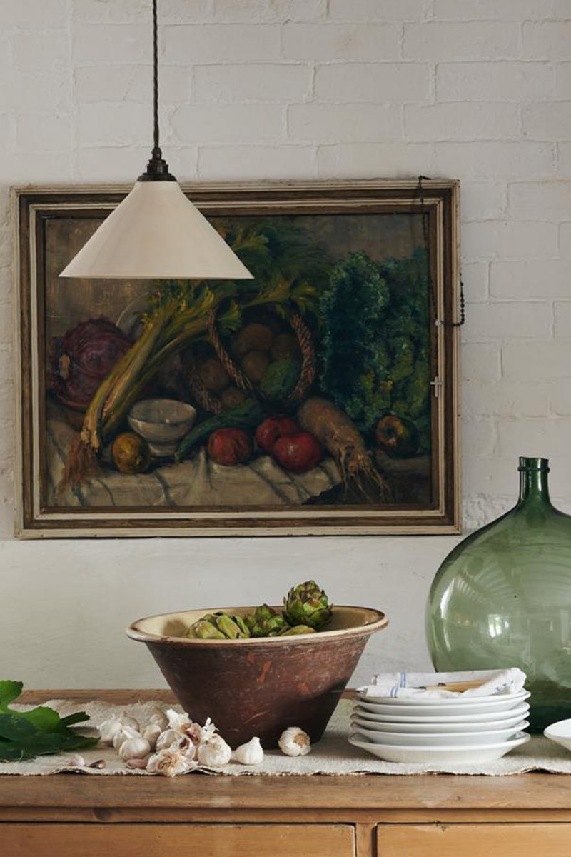 The Creamware Pendant Light from Devol