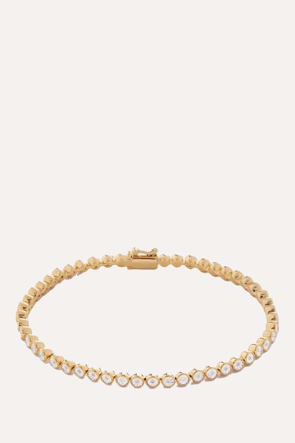Diamond Essential Tennis Bracelet from Monica Vinader