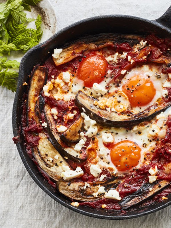 Smoky Aubergine Shakshuka