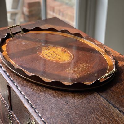 Edwardian Scalloped Tray