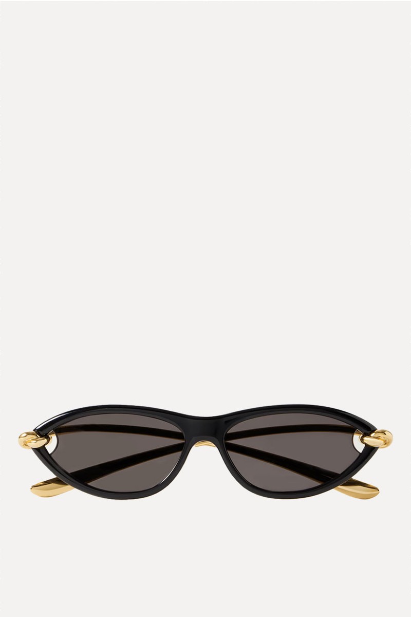 New Knot Cat-Eye Sunglasses from Bottega Veneta