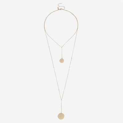 Circle Disc Necklace from Topshop